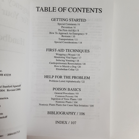 First Aid For Dogs Handbook - Picture 3 of 7